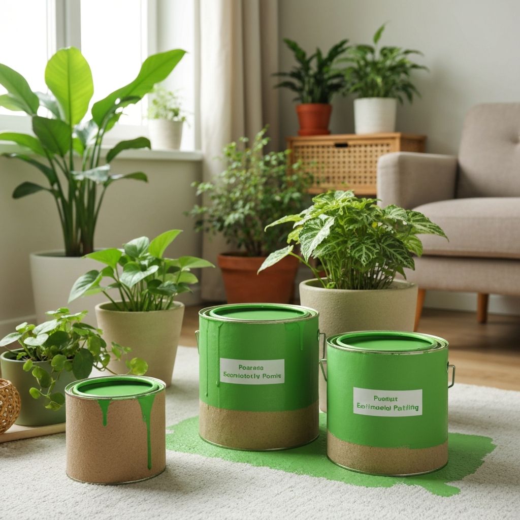 Eco-friendly painting supplies